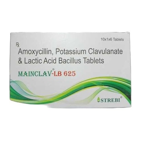 Amoxycillin Potassium Clavulanate And Lactic Acid Bacillus Tablets