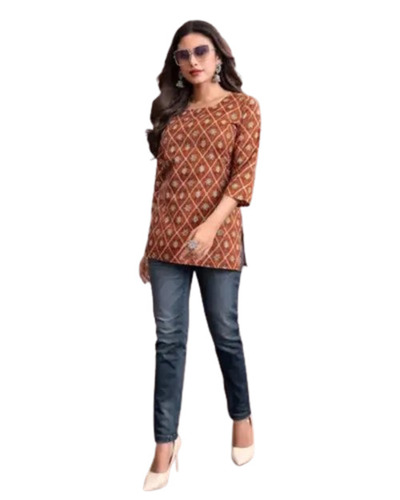 Ladies Short Kurtis - Color: All