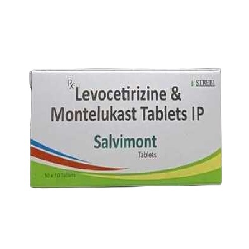 Levocetirizine and Montelukast Salvimont Tablets