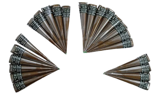 Mehndi Cones - 100% Natural Herbal Henna Paste Red Color | Skin Friendly Very Good Quality Free from Harmful Chemicals 3 Months Shelf Life