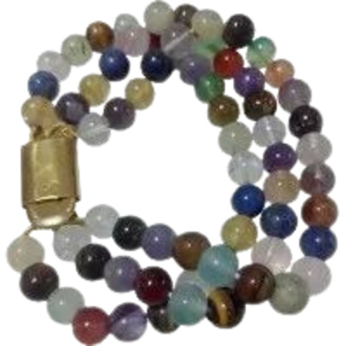 Seven Chakras Stone Bracelet