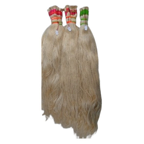 Blonde Colored Bulk Hair - Color: 613