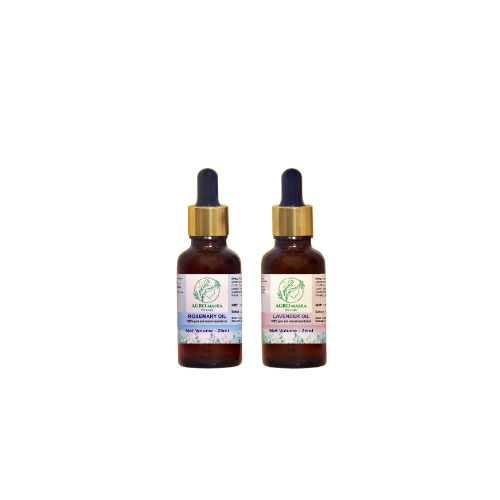 Agro Mania Rosemary & Lavender Essential Oils - Purity(%): 100% Pure