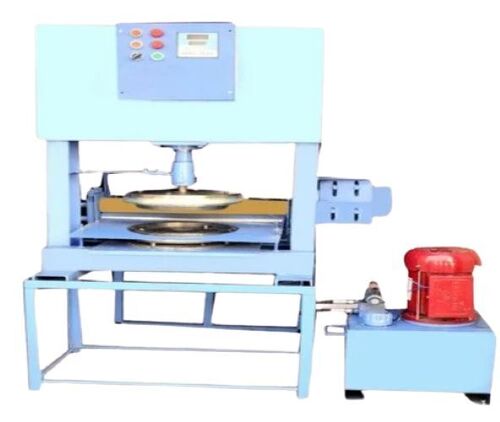 Hydraulic Paper Plate Making Machines - Color: White