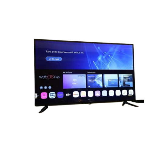 65 Inch Smart Web Os Led Tv With Voice Remote - Color: Black