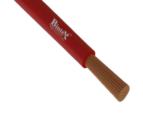 Bintex Fire Retardant House Wire - Color: Red