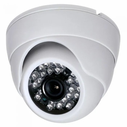 Cctv Dome Camera - Color: Brown