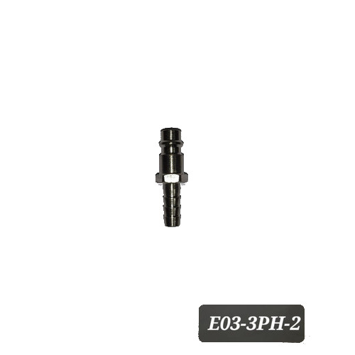 Quick Connect Pneumatic Fitting - 8.5 Mm Bore, Nickel-plated Steel | Durable Design, Corrosion Resistant, Easy Installation