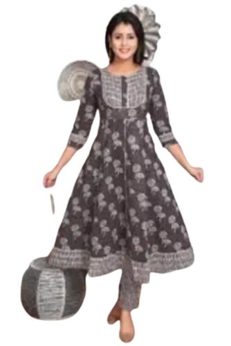 Jaipuri Cotton Kurti - Color: Comes In Various Colors