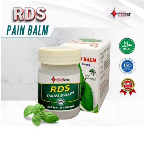 Rds Pain Balm - Pharmaceutical Grade External Use Balm | Fast Relief From Muscle Pain, Reduces Inflammation, Non-greasy Formula
