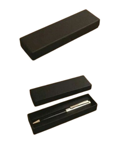 Ball Pen Packaging Box - Hardbord Paper, Black Color | Waterproof and Reusable Design for Long-lasting Use