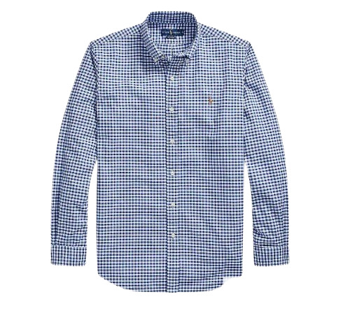 Long Sleeve Shirts - Collar Style: Straight