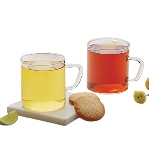 Tea Glass Mug - Color: Transparent