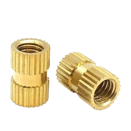 Brass Insert Nut - Color: Oil Grease