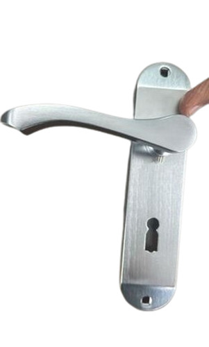 Mortise Handles - Stainless Steel, Silver Chrome Finish | Ideal for Main Door Usage, All Sizes