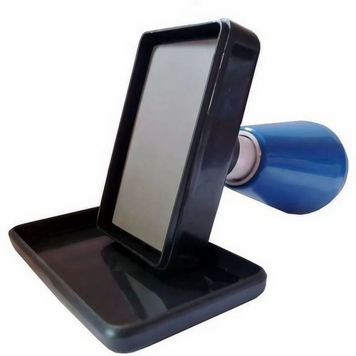 Stamp Pads - Plastic & Rubber, Standard Size | Lightweight, Portable, Ideal for School, College, and Office Use