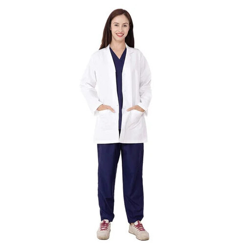 White Lab Coat For Women