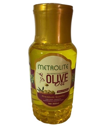 200ml Olive Body Oil - 100% Pure Olive Oil, 200ml Plastic Bottles | Hydrating, Luxurious Care for All Skin Types, 60 Pieces Per Box