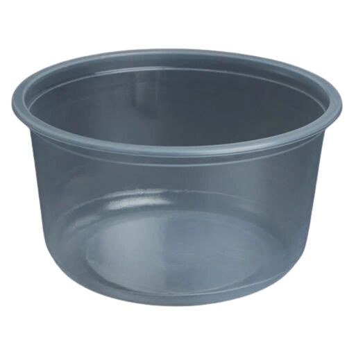 Disposable Plastic Bowls - Color: Transparent