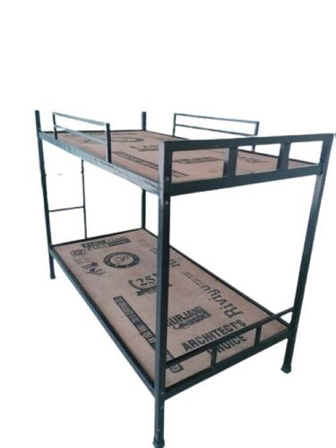Metal Bunk Bed - Aluminum & Brass Space-Saving Design with Rust-Resistant Coating Modern Aesthetic & Safety Guardrails High Weight Capacity Support Easy Assembly & Eco-Friendly Features