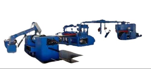 5 Ton Coil Cut To Length Line Machine - Color: Blue