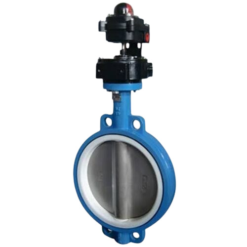 Butterfly Valve  - Color: Blue