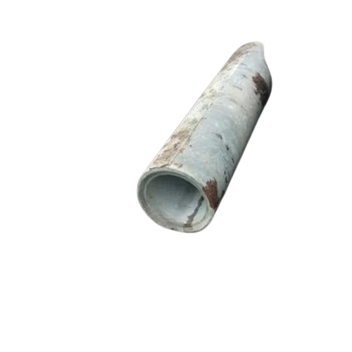 Rcc Spun Pipe - 150 mm Diameter 2 Meter Length Grey Color | Long Lasting Socket Joint Fine Finished 1 Year Warranty