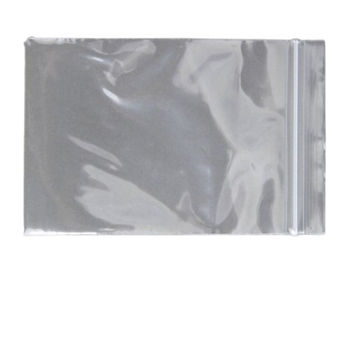 Transparent Zip Lock Pouch - Plastic Material, Transparent Color | Durable, Eco-Friendly Design for Shopping Use
