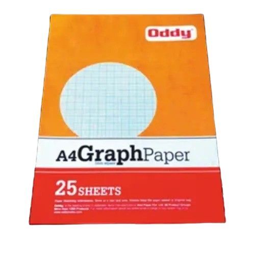Graph Paper - High-Quality Paper | Consistent Line Spacing, Standardized Square Sizes, Durable Non-Reflective Surface, Ink, and Pencil Compatible, Blue and White