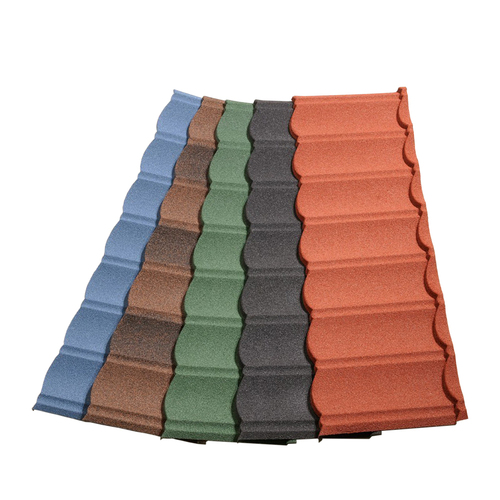 MC Colored stone metal tile