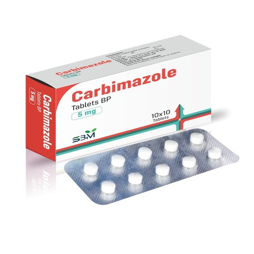 Carbimazole Tablets Bp 5mg