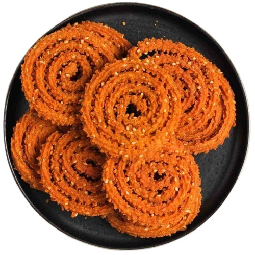 Murukku Namkeen - Besan, 500 gm | Fresh, Tasty & Digestive, Spicy Flavor, 100% Pure, 6 Months Shelf Life