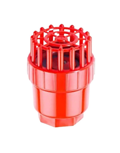 Foot Valve - Color: Red