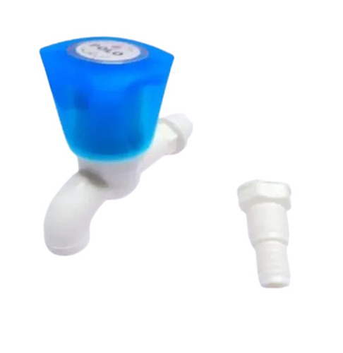 Nozzle Bib Cock - Color: Bluewhite