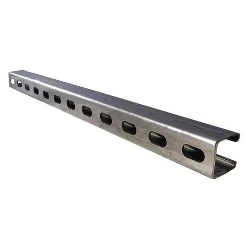 Galvanized Iron Channel - 6m x 5 inch x 3 inch , Durable High Strength Rust-Proof Coating, Weatherproof & Oxidation Resistant for Versatile Residential Applications