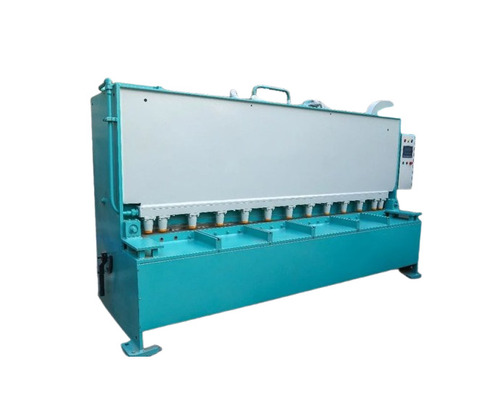 Mild Steel Plate Cutting Machine - Color: Black