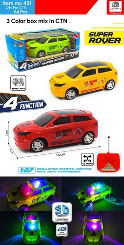 431 4 Function 1:27 Super Rover Simulation Remote Control Car