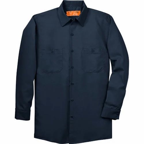 Mens Work Shirts - Collar Style: Button Down