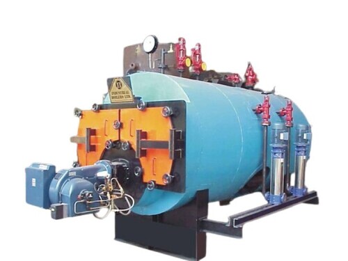 Industrial Steam Boilers - Color: Blue