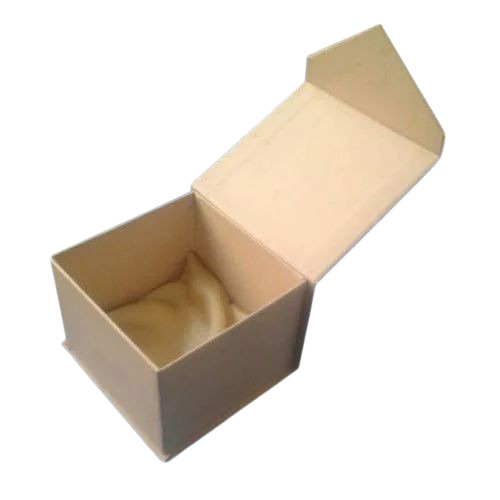 Paper Packaging Box - Paper Material, Customized Size, Light Yellow Color | Attractive Square Design, Glossy Lamination Finish, Light Weight Attribute