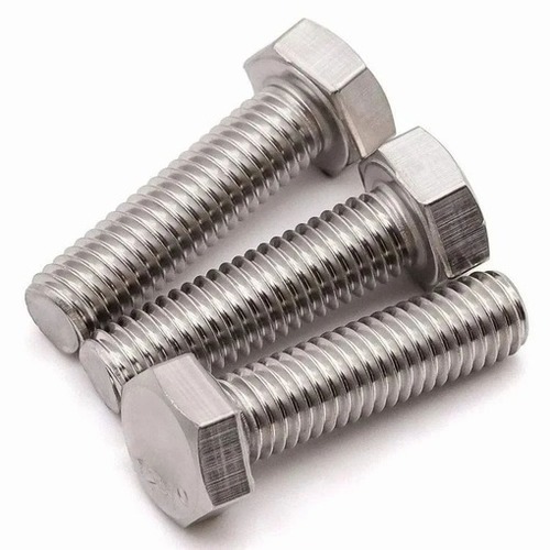 Stainless Steel Hex Bolts - Color: Blue