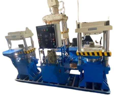 Rubber Moulding Machine - Color: Blue