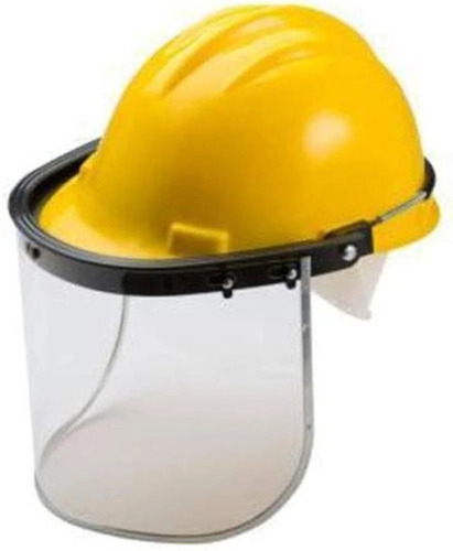 Safety Face Shield - Color: Yellow