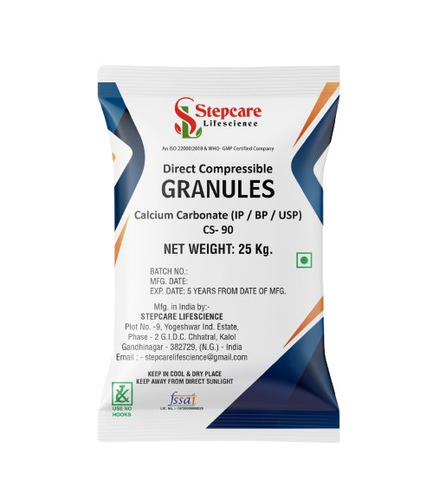 Calcium Carbonate Granules Cs 90 - Application: ]