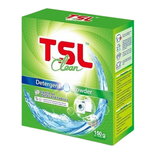 Detergent Powder Packaging Box - Paper Material, Multi Color Printed Design | Perfect for Efficient Detergent Storage and Display