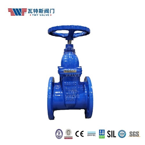 Ductile Iron Flange Resilient Non-Rising Stem Gate Valve