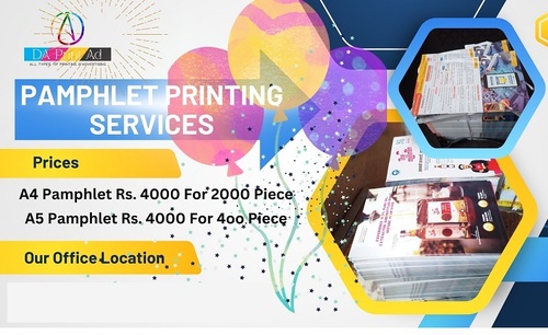 Pamphlet Printing and Flyer Printing Services