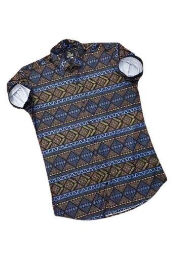 Party Wear Mens Shirts - Cotton, Size M to 42, Printed Mix Colour | Slim Fit, Elegant Button Down Collars, Bold Colors, Textured Patterns, Cool Pass, Breathable, Comfortable Wear