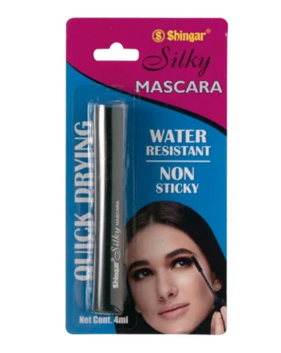 Shingar Silky Mascara - Cream Formula, Smudge Proof & Safe for All Skin Types | Ideal for Parlor and Personal Use, 24-Month Shelf Life