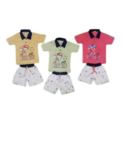 T Shirt And Shorts For Kids - Color: Comes In Various Colors